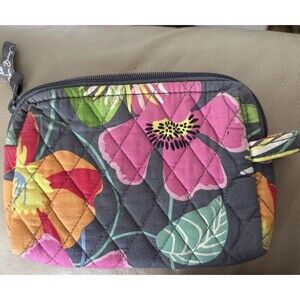 Vera Bradley MAKE UP CASE 8 LENTH  6 HIGH in Jazzy Blooms